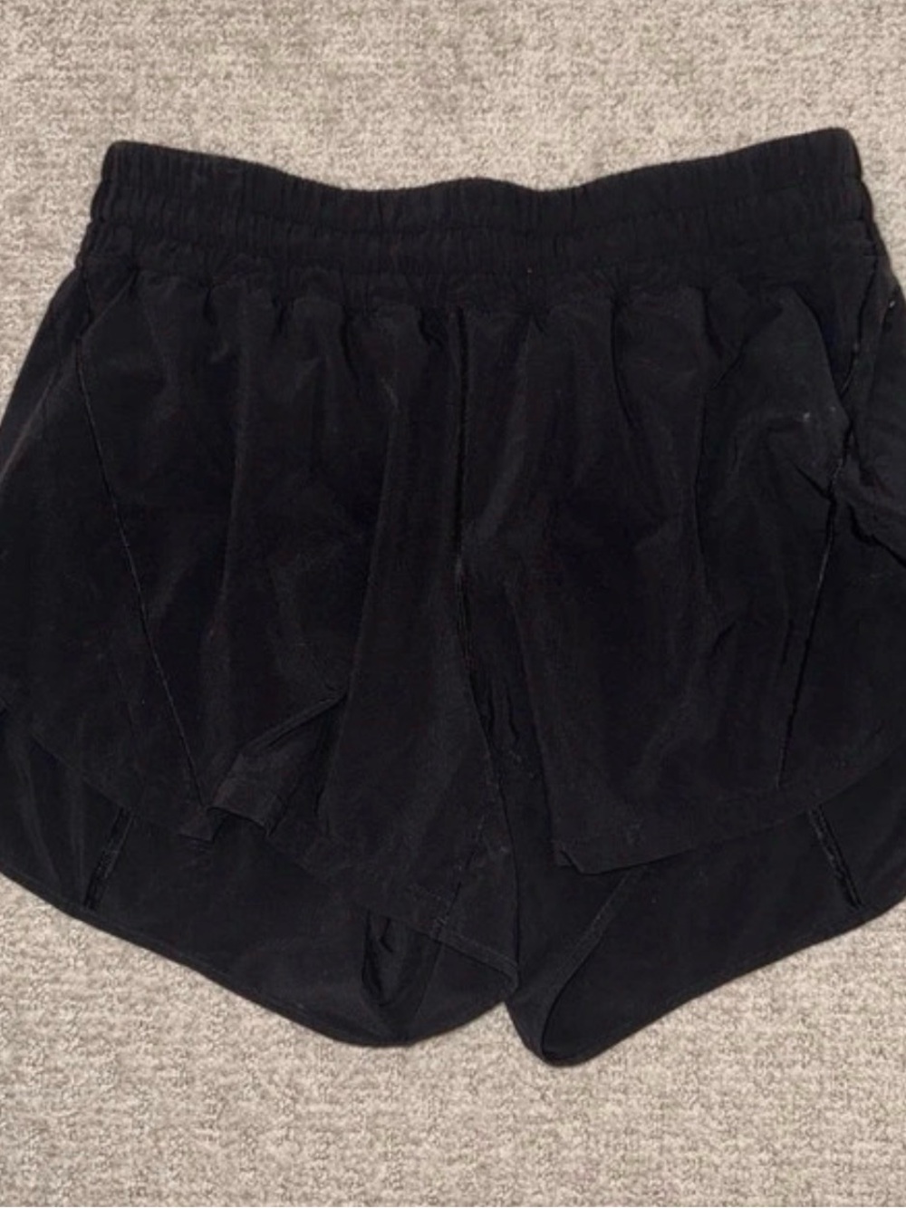 lululemon athletica Black Track That 5” Shorts